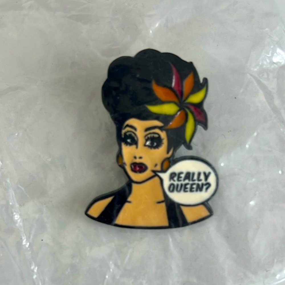 Bianca Del Rio “Really Queen?” Enamel Pin